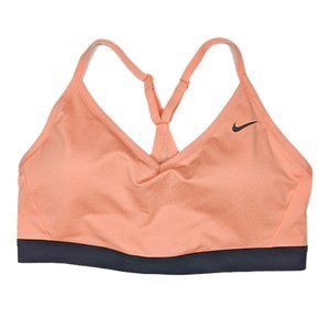 Peachy Pink Nike Sports Bra